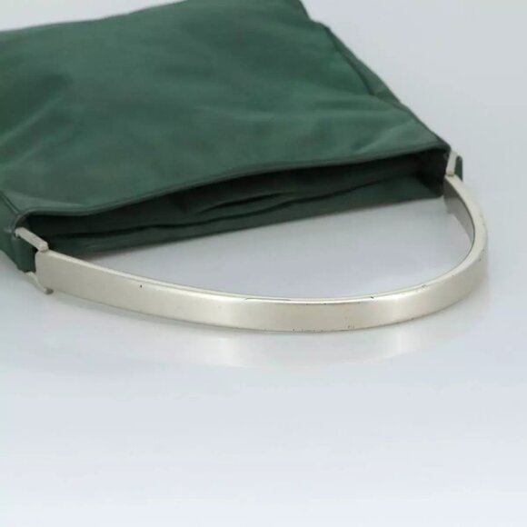 PRADA Shoulder Bag Nylon Green Auth - Picture 11 of 15